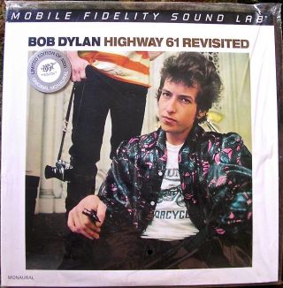 Bob Dylan Highway 61 Revisited Mfsl Mono 45 Rpm 1934 180 Gram Vinyl 2 Lp