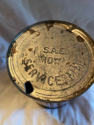 Vintage Skelly Motor Oil One Quart Oil Cans Advertising Gas Oil Sign Can 2