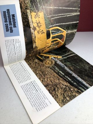 Vintage John Deere Logging Equipment Brochure Pamphlet Advertising 3