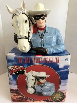 The Lone Ranger.  Limited Edition Cookie Jar. .  (lid Missing)