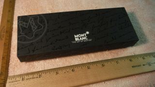 Es98 Montblanc Legrand Rollerball The Art Of Writing Pen Box Montblanc Montblanc
