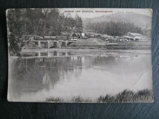 Scarce Old Postcard - Bridge And Station,  Ootacamund