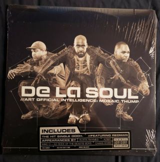 De La Soul " Art Official Intelligence " Hip Hop 2xlp Limited Edition