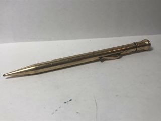 Shur - Rite Gold Filled Mechanical Pencil Antique 1920’s