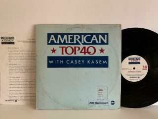 American Top 40 2 - 16 - 85 Wham Duran Duran Madonna David Lee Roth 4 Lp 