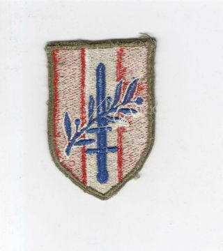 German Made 1945 - 1955 US Forces Headquarters Austria Patch Inv H011 2