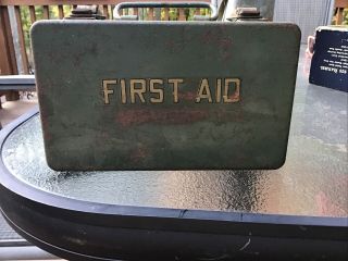 Antique Bell Systems First Aid Kit Vintage