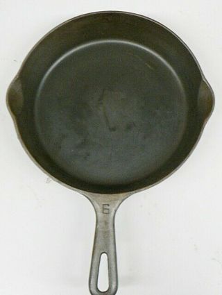 Vintage Cast Iron Griswold Skillet Frying Pan 6 - 699b
