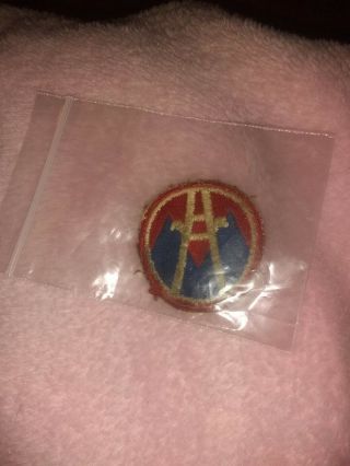 Post Ww 2 Cut Edge No Glow Us Army 2nd Logistical Command Patch