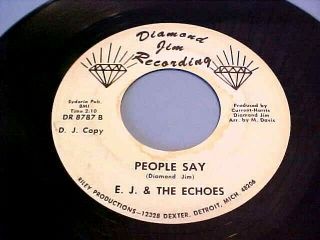 E.  J.  & The Echoes - NORTHERN SOUL PROMO - EX AUDIO - Put A Smile On Your Face 2