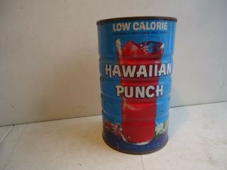 Hawaiian Punch Fruit Juice Can Advertising Pre - Bar Code Low Calorie