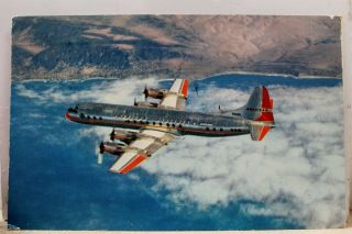 Ad American Airlines Jets Electra Flagships Postcard Old Vintage Card View Post