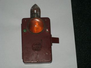 Wwii Field Stop And Go Belt Light By Officer In Front To Signal Troops ??