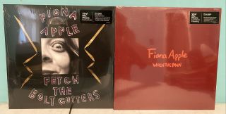 Fiona Apple ‎when The Pawn & Fetch The Bolt Cutters Vinyl Lp Limited Edition Vmp