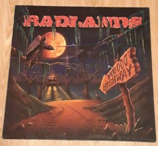 Badlands - Voodoo Highway 1991 Vinyl Lp Ex/ex Jake E.  Lee V Rare