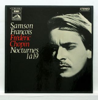 Samson Francois - Chopin Nocturnes Nos.  1 - 19 Emi 2c165 - 12146/7 2xlps Box Ex,