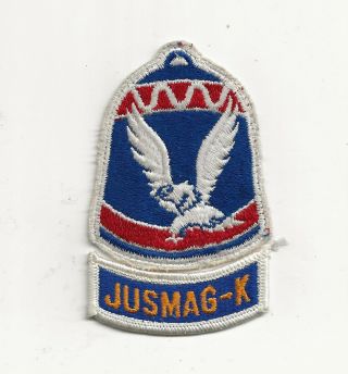 Wwii U.  S.  Army Patch With Tab - Jusmag - Korea