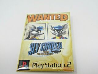 Sly Cooper Playstation 2 Pin Button