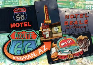 Kingman Arizona On Route 66,  Hotel Beale,  Mr.  D 