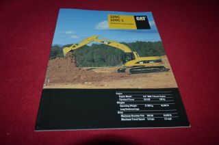 Caterpillar 320c 320c L Hydraulic Excavator Brochure Dcpa14