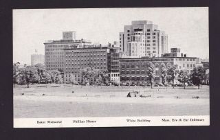 Old Vintage Postcard Massachusetts General Hospital Boston Ma