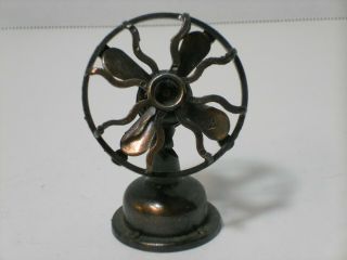 Die Cast Miniature - Pencil Sharpener - Articulated Vintage Four Blade Room Fan