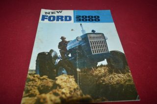 Ford 2000 3000 Tractor Brochure Amil17