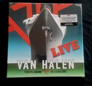 4 Lp Box Set Van Halen Live In Concert At Thetokyo Dome June 21,  2013