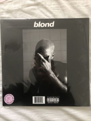 Frank Ocean Blond 12” Lp Black Promotional Use Limited Coloured Edition Vinyl