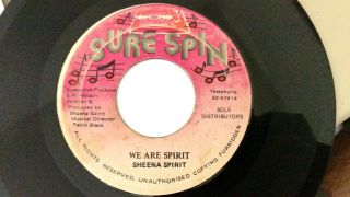 Sheena Spirit / We Are Spirit Roots Reggae 45 Mega Rare