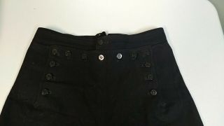 Vintage Us Navy Wool Sailor Bell Bottom Pant Size 30 Long