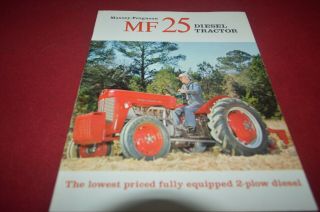 Massey Ferguson 25 Diesel Tractor Brochure Amil17