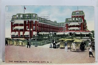 Jersey Nj Atlantic City Shelburne Postcard Old Vintage Card View Standard Pc