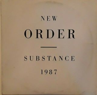 Order - Substance 1987 - Vinyl 2 X Lp 