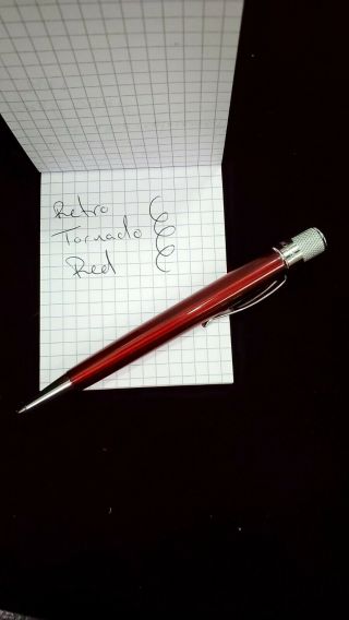 Retro 51 Tornado Ballpoint Pen - Red