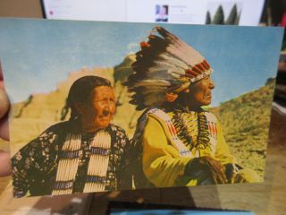 Other Old Native American Indian Postcard Chief Tribe Squaw Woman Southwest Usa