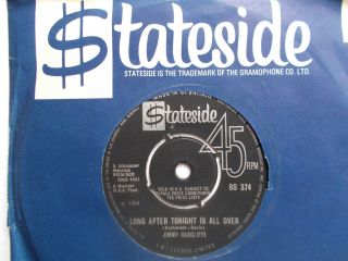M - Uk Stateside 45 - Jimmy Radcliffe - " Long After Tonight Is All Over " /,  1