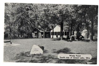 Windy Point,  South Side Of Grand Lake,  Oh Old Postcard