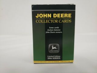 - John Deere Collector Cards - Limited Edition 1995 Series - 100 Card Set