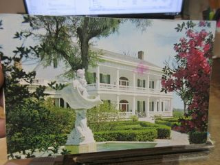 Vintage Old Postcard Louisiana Saint St Francisville Rosedown House Plantation