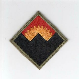 Get This Patch Ww 2 Us Army Anti - Aircraft Command Western Patch Inv E453