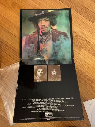 The Jimi Hendrix Experience Electric Ladyland Vinyl Records