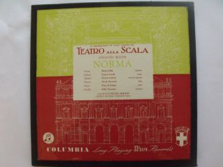 Sax 2412/14 2nd Label Maria Callas In Norma Complete