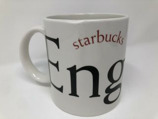 Starbucks Mug England City Mug Collector Series 2002 Coffee Tea