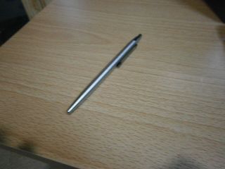 Inoxcrom 2001 Ballpoint Pen Stainless Steel Made In Spain