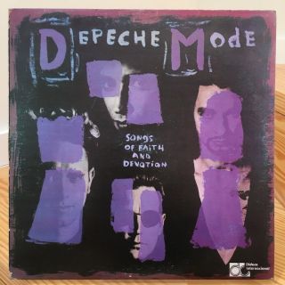 Guatemala - Depeche Mode - Songs Of Faith And Devotion Lp Dideca Rare