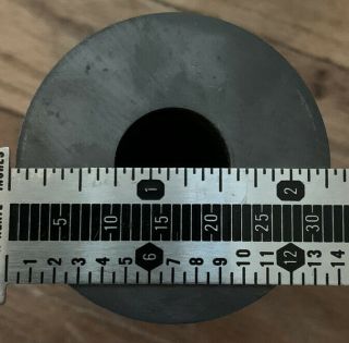 10 Large Ferrite Disc Donut Magnets From Microwave Magnetrons 2 1/4 Inch Od