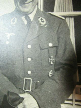 WWII German Photo Combat Old Luft man w.  EK1st & Bavarian pilots badge 2