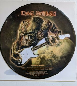 Iron Maiden - Trooper In Berlin Limited Edition Picture Disc NM/M 3