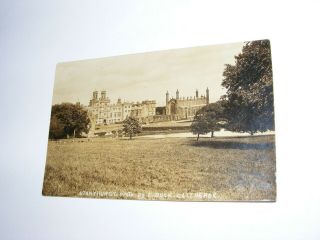 Old Stonyhurst College Rp Postcard E Buck Clitheroe Unposted Circa 1920 - 30